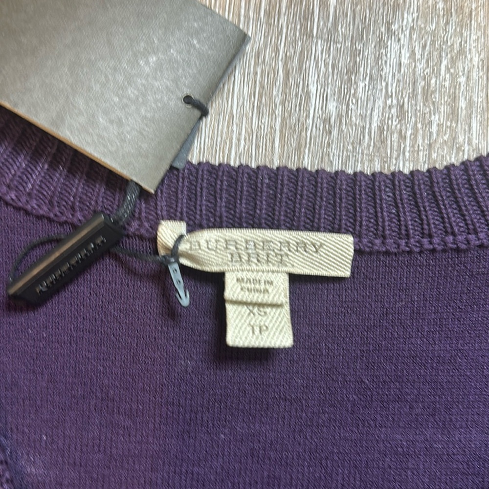 Burberry Brit Top purple X-small - Picture 3 of 6